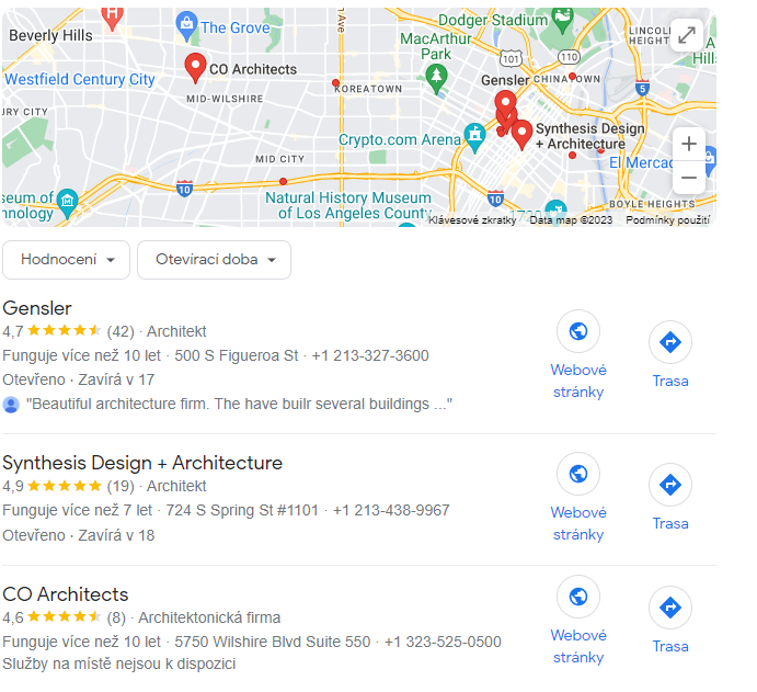 seo for architecture firm